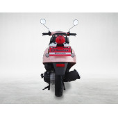 MOTOLUX VINTAGE 50 CC BENZİNLİ SCOOTER BEYAZ PEMBE - 6