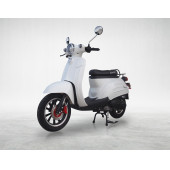 MOTOLUX VINTAGE 50 CC BENZİNLİ SCOOTER BEYAZ - 2