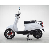 MOTOLUX VINTAGE 50 CC BENZİNLİ SCOOTER BEYAZ - 3