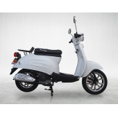 MOTOLUX VINTAGE 50 CC BENZİNLİ SCOOTER BEYAZ - 4