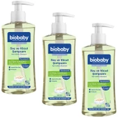 Biobaby Ultra Hassas Bebek Saç Ve Vücut Şampuanı 500 ml 3 ADET - 1