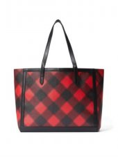 Red Buffalo Check Holiday Tote Çanta - 2