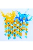 ŞEKERCİYAŞAR Sarı - Mavi Parmak Şeker 50 Adet thumbnail 1