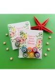 ŞEKERCİYAŞAR Çiçek Desenli Doğum Günü- Baby Shower-mevlit Şeker Hediyesi 25 Adet - 1