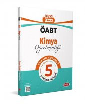 2023 ÖABT Kimya Öğretmenliği Tamamı Çözümlü 5 Deneme Data Yayınları - 1