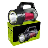 Powermaster Şarjlı Ledli Uzun Menzilli Kamp Tipi Işıldak Fener JS-881A Powerbank Özellikli - 9