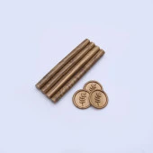 Mühür Mumu Çubuk 11mmx120mm 10 lu Paket Model: 553 SÜTLÜ KAHVE thumbnail 2