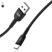 LinkTech K602 Safe USB - Type-C 3A Data ve Şarj Kablosu 1mt - 1