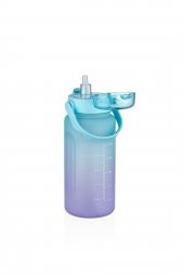Vagonlife Su Matarası 1500ML VGN2213 Mavi Mor - 2