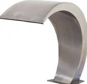 Havuz şelale Kobra 900-600 mm 316 kalite 1,2 mm Paslanmaz çelik El Yapım - 5