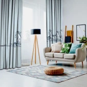 Baskılı Fon Perde Bir Grup At Görseli Su Etkili Desenli thumbnail 2