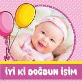 Kişiye Özel Resimli Doğum Günü Kumaş Afiş 150x150 cm - 2