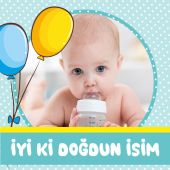Kişiye Özel Resimli Doğum Günü Kumaş Afiş 150x150 cm - 2