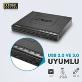 Hello Hl-5483 Dvd Player Divx Kumandalı Hdmi Çıkışlı Dvd Vcd Usb Den Film Oynatabilme - 8