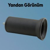 Mobilya Metal Yatak Kanepe Baza Koltuk Orta Destek Ayağı M8 Civata Siyah Metal Ayak 12 Cm - 4