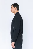 CEKMON Erkek Regular Fit Bomber Yaka Bürümcük Kumaş Ekstra Rahat Ve Hafif Spor Ceket - 3
