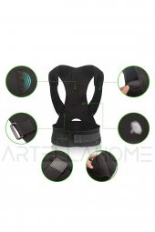 baffhome Fitness Kondisyon Kifoz Skolyoz Dik Duruş Korsesi Dik Duruş Kemeri Kamburluk Önleyici Düzeltici - 3