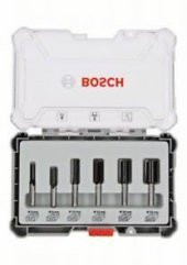 Pro Freze Seti 6 lı Düz 8 mm şaftlı - 1