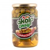Halhalı Yeşil Zeytin 350 Gr - 1