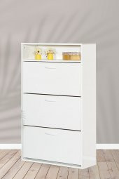 SANDALİE Nirvana Ayakkabılık Çok Amaçlı Dolap - Beyaz - 2
