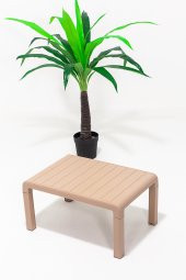 SANDALİE Lara Sehpa Balkon&Teras Bahçe Koltuk / Cappucino - 1