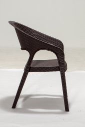 SANDALİE 6 Adet Garden Kahve Sandalye / Balkon-Bahçe-Teras - 3