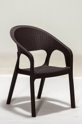 SANDALİE Garden Large Rattan Kahve Masa Takımı Bahçe&Balkon - 2