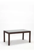 Sandalie Rattan Large Lüx Camlı Kahve Masa Takımı Bahçe&balkon 1 Camlı Masa + 6 Sandalye - 2