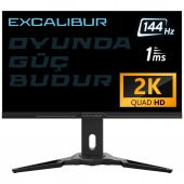 Casper 27" Excalibur M.E27FHD-G 144Hz 1ms (HDMI+Display) FreeSync + G-Sync 2K QHD LED Monitör thumbnail 1