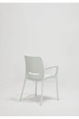 Rattan Beyaz Kollu 4 Sandalye Masa Takımı - Bahçe&Balkon&Teras - 5