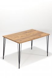 Nero Atlantik Çam 75x120 Mutfak Masası - 1