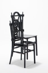 SANDALİE Avrupa / Keops Mutfak Masa Takımı 1 Masa 4 Sandalye - Siyah thumbnail 3