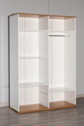 SANDALİE Eva 402 - 4 Kapaklı 2 Çekmeceli Gardırop - 3