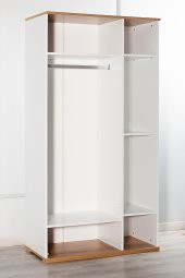 SANDALİE Eva 301 - 3 Kapaklı 1 Çekmeceli Gardırop - 1