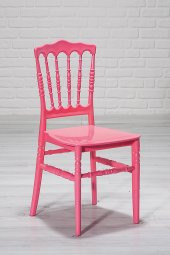 SANDALİE Arda / Miray Mutfak Masa Takımı 4 Sandalye 1 Masa - Sarı/Pembe - 3