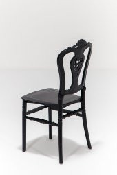 SANDALİE 4 Adet Carisma Siyah Sandalye / Balkon-Bahçe-Mutfak - 2