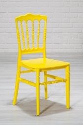 SANDALİE 4 Adet Miray Sarı Sandalye / Balkon-Bahçe-Mutfak thumbnail 2