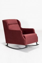 Mona Sallanır Berjer Tv Koltuğu Dinlenme Koltuğu - Bordo - 1