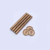 Mühür Mumu Çubuk 11mmx120mm 10lu Paket Model:556 AÇIK BRONZ ALTIN - 2