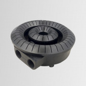 25 cm Sahra Çift Yanış Brülör Fosfat Kaplama - 1