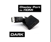 Dark DisplayPort to HDMI Dişi Çevirici - 1