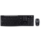 LOGITECH MK270 KABLOSUZ SET USB SİYAH 920-004525 thumbnail 1