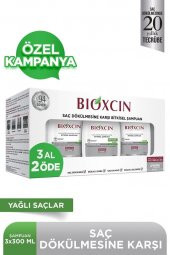 Bioxcin Genesis 3 Al 2 Öde Yağlı Saçlar İçin Şampuan - 1