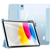 Polham iPad 10.2 2022 Tablet Kılıfı, Manyetik Standlı, Uyku Modlu,Kalem Yerli ve Stanlı Tablet Kılıf - 6