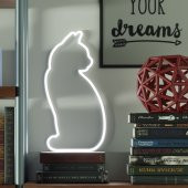 Mustard Cat Led Işık - 2