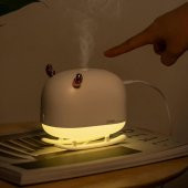 Ren Geyiği Tasarımlı Gece Lambası Difüzörlü Nemlendirici Buhar Makinesi - 3