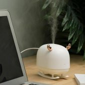 Ren Geyiği Tasarımlı Gece Lambası Difüzörlü Nemlendirici Buhar Makinesi - 5