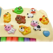Can Ali Toys Türkçe Sesli Eğitici Köpek Figürlü Müzikli Piyano CNL-2223 SARI - 3