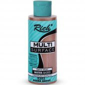 Rich Akrilik Boya Multi Surface 120 CC Pudra Kahve 2252 - 1