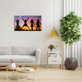 Veraart Kadın Temalı Pleksi Cam Tablo Genç Kızlar - 3